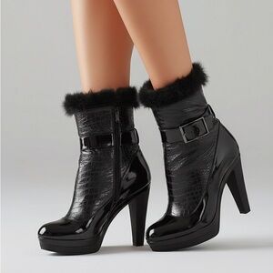 Sergio Rossi winter ankle boots